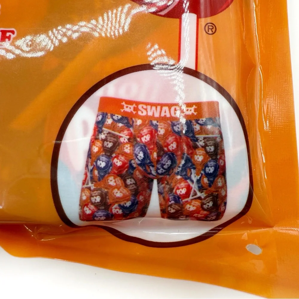 Tootsie Roll Pop Lollipop Swag Boxer Briefs Underwear Mens Size XL Fun Gift New